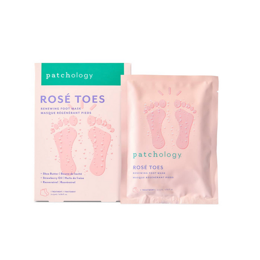 Patchology Rosé Foot Mask